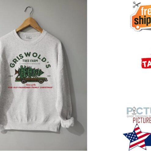 Griswold Tree Farm Christmas Crewneck Shirt