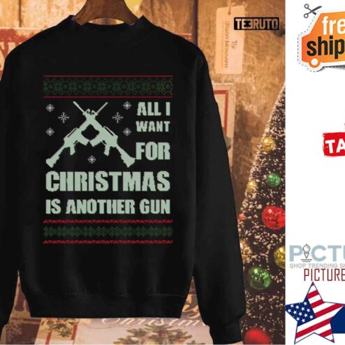 Guns For Christmas Ugly Hunting Military Shirt