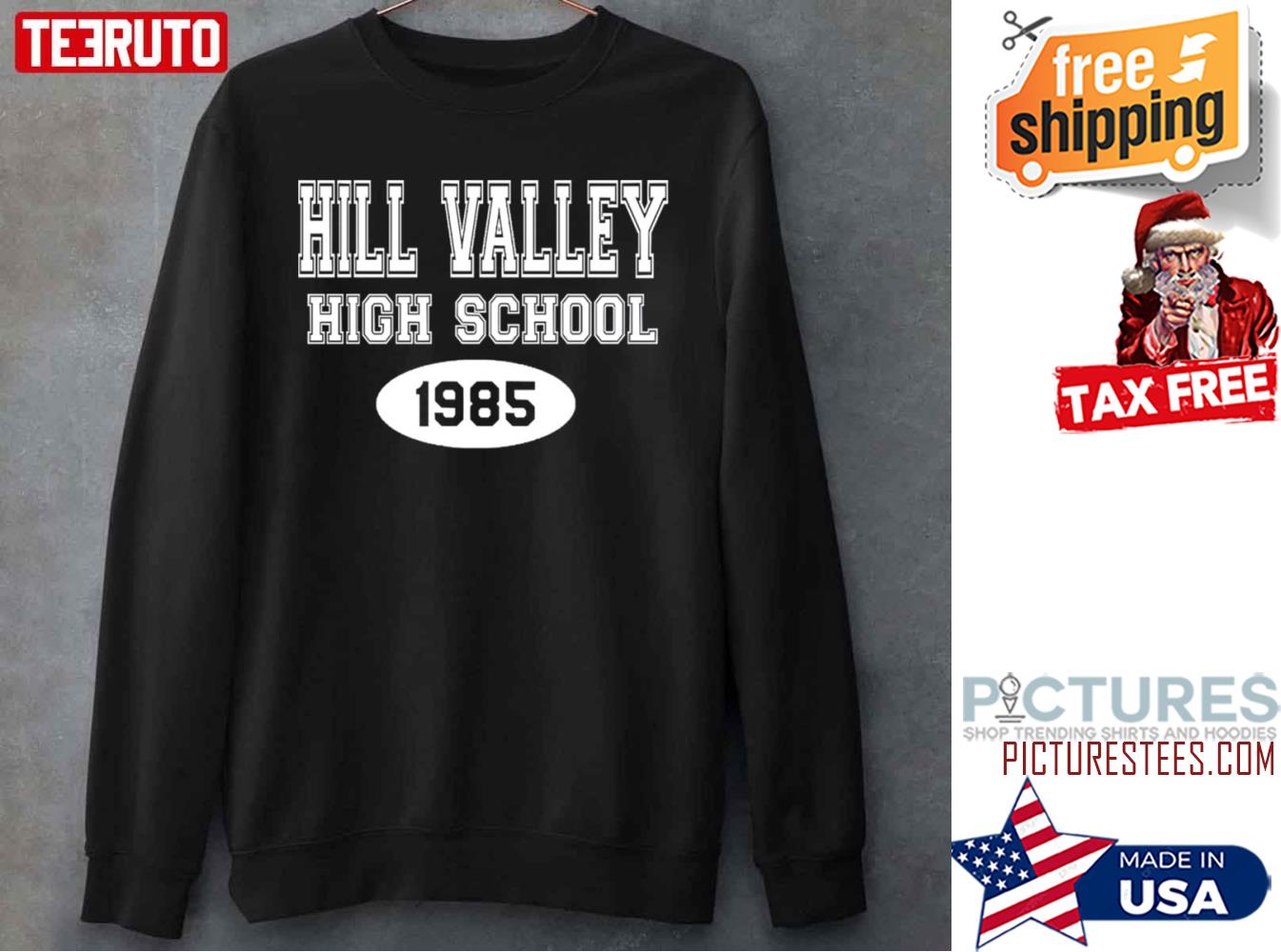 Hill Valley High School 1985 Back To The Future Vintage Sweater