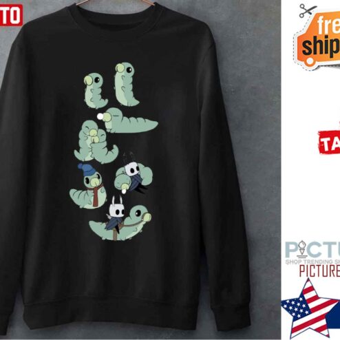 Hollow Knight Cute Green Worm Shirt