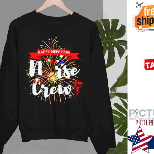 Hospital Nurse Crew Happy New Year 2022 Medical Instruments Shirt