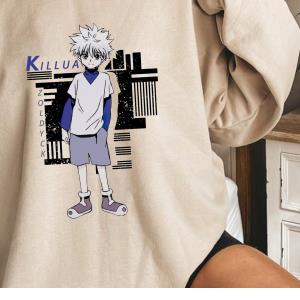 Hunter x discount hunter killua sweatshirt