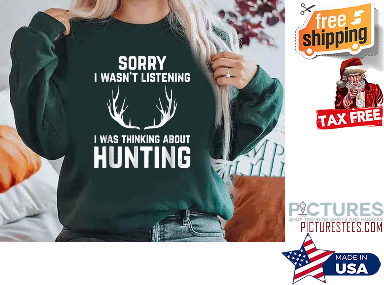 Hunting For Bow And Rifle Deer Hunter Sweatshirt