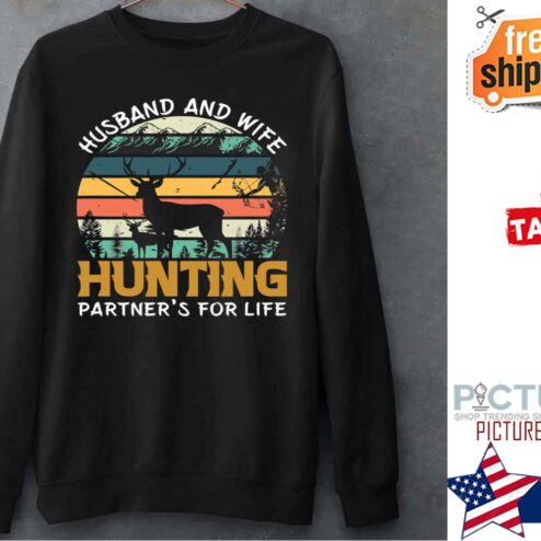 Husband Wife Hunting Partners For Life Shirt