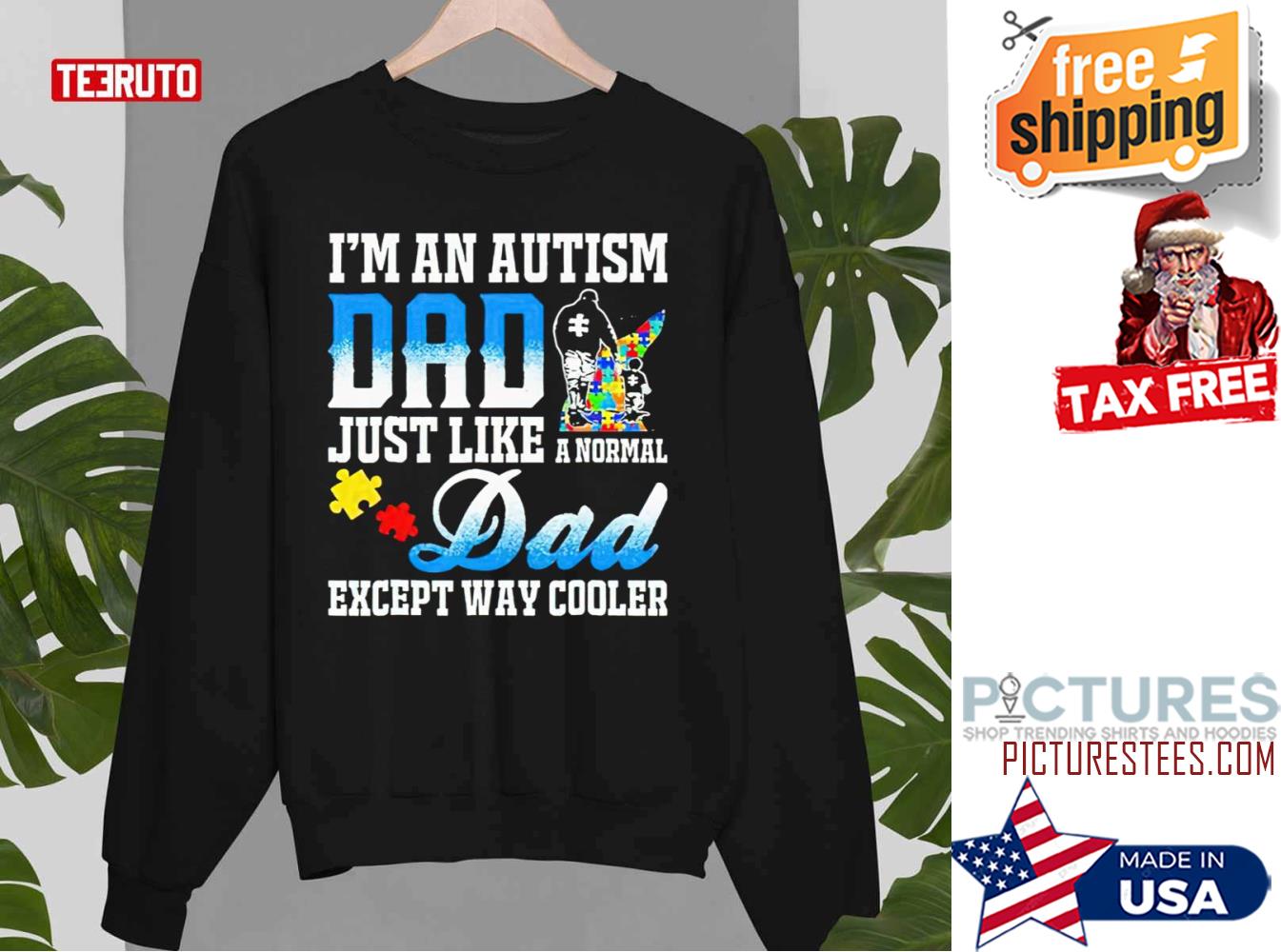 I am An Autism Dad Just Like Normal Except Way Cooler Sweater