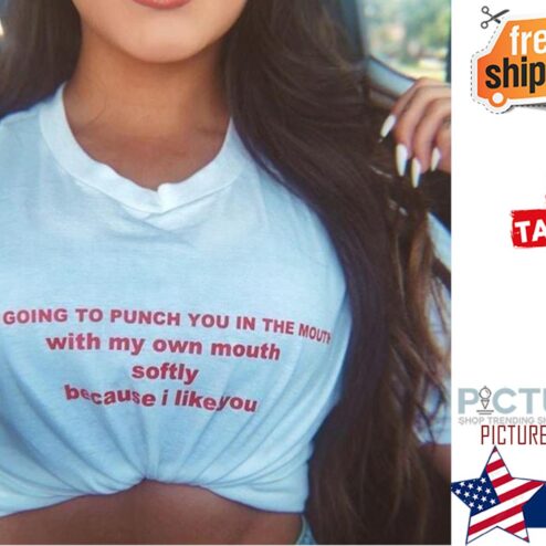 I am going to punch you in the mouth with my own mouth softly because I like you shirt