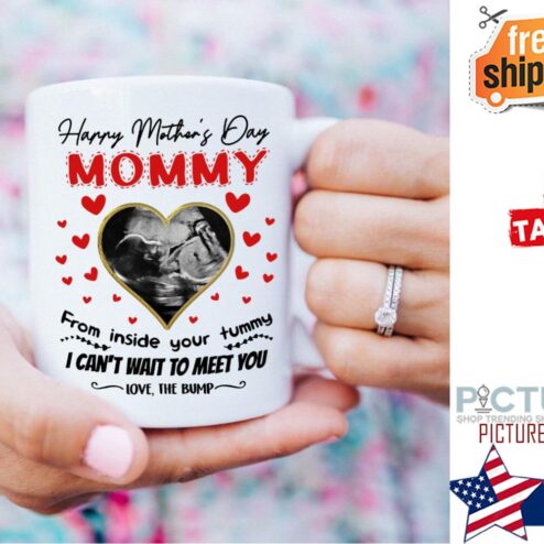 I Cant Wait To Meet You Mommy Personalized Mug