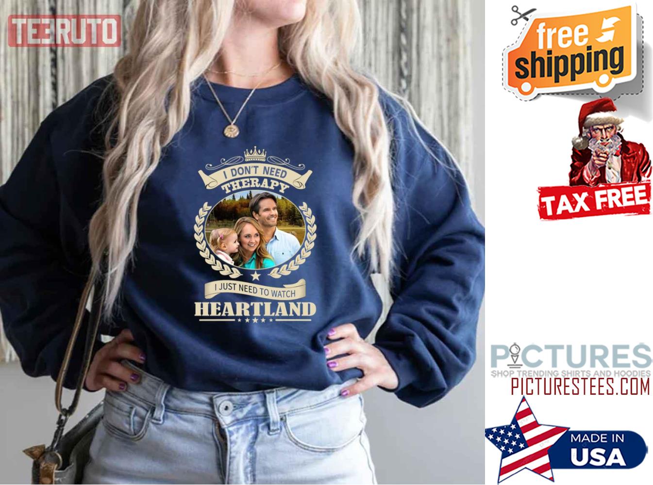 I Just Want To Watch Heartland Sweatshirt