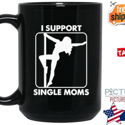 I Support Single Moms mug