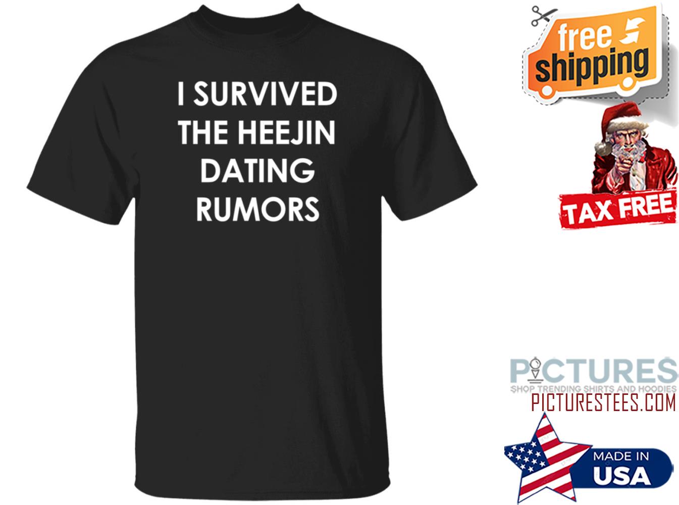 I Survived The Heejin Dating Rumors t-Shirt