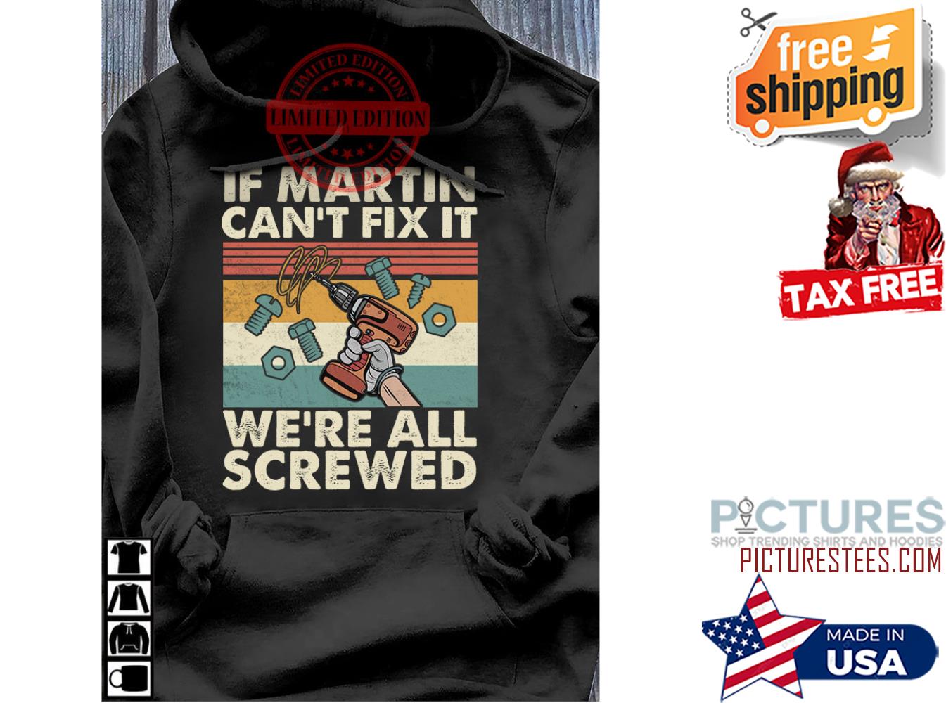 If martin can't fix it we're all screwed vintage shirt