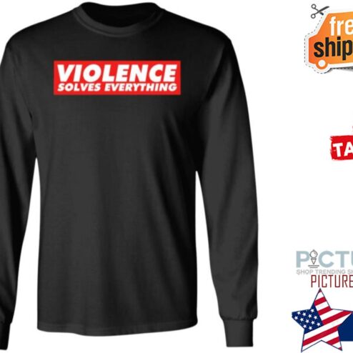 Jake Shields Violence Solves Everything Shirt