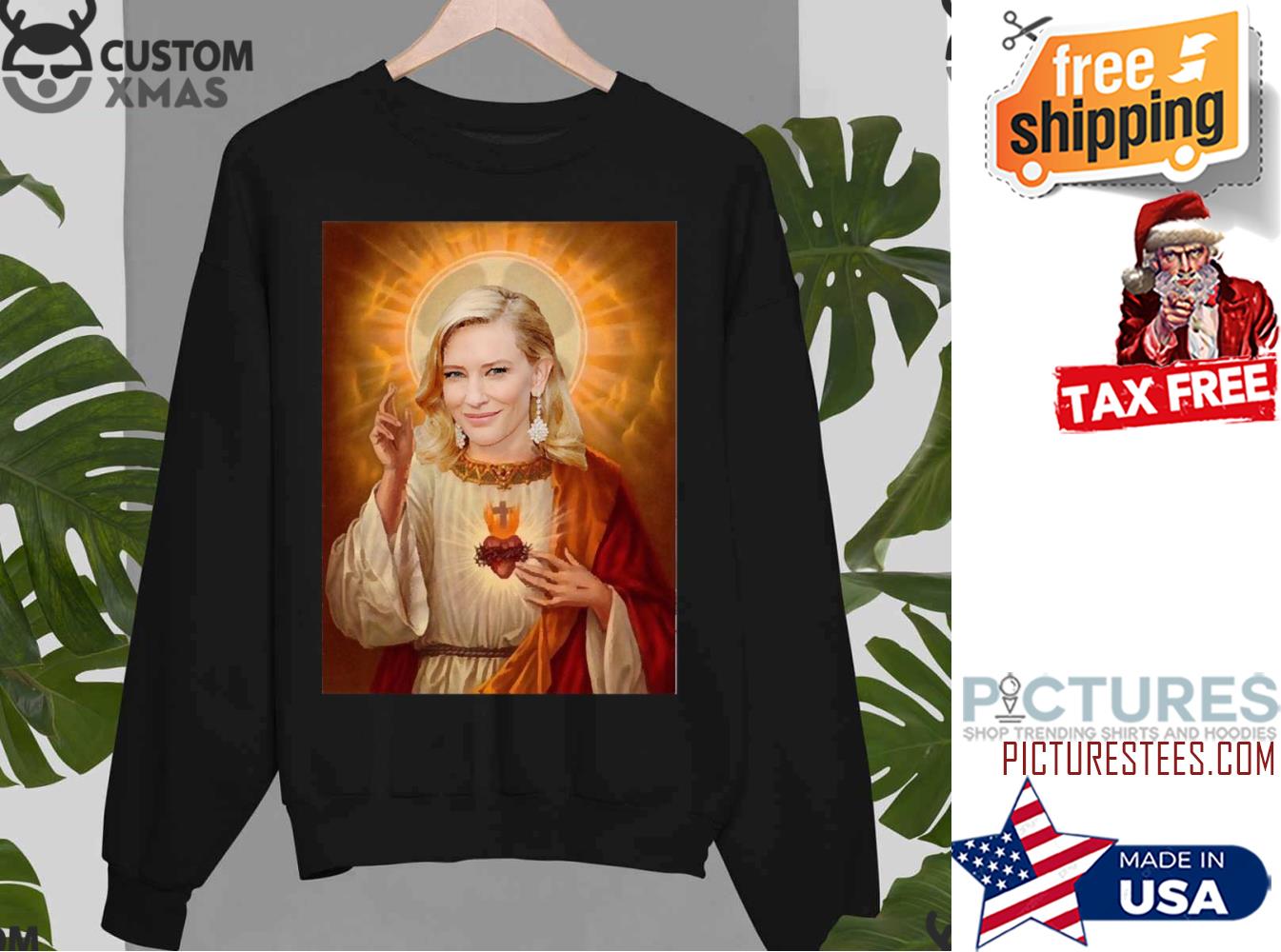 Jesus Cate Blanchett Sweater