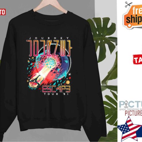 Journey Escape World Tour 1981 shirt