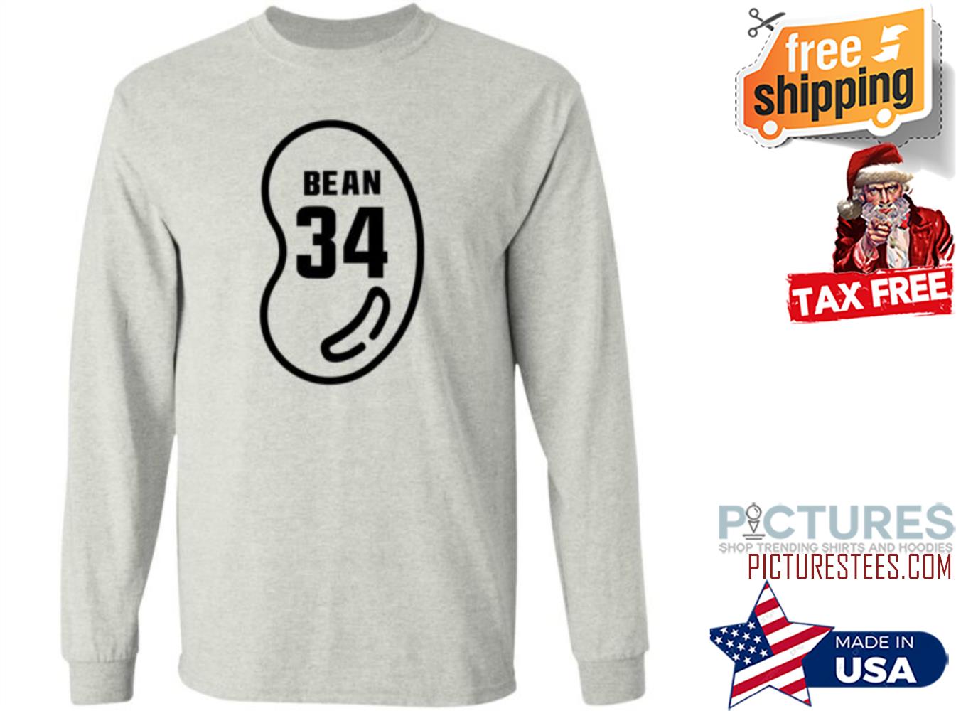 Justin Bean Bean 34 Shirt Taco Time Bean 34 Sweatshirt