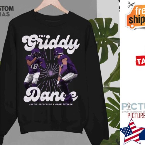 Justin Jefferson And Adam Thielen Dance Sweater