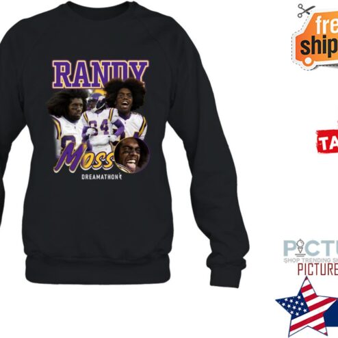 Justin Jefferson Minnesota Vikings Randy Moss Dreamathon Sweater