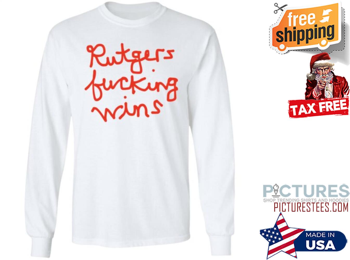 Kate Barstool Rutgers Fucking Wins Sweatshirt