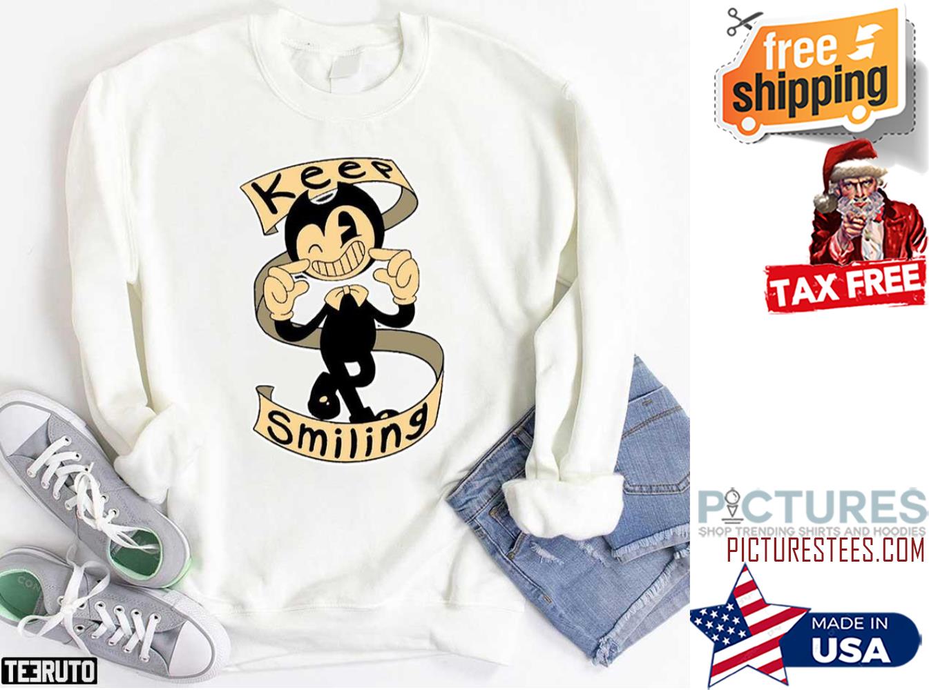 Keep Smiling Classic Sweatshirt