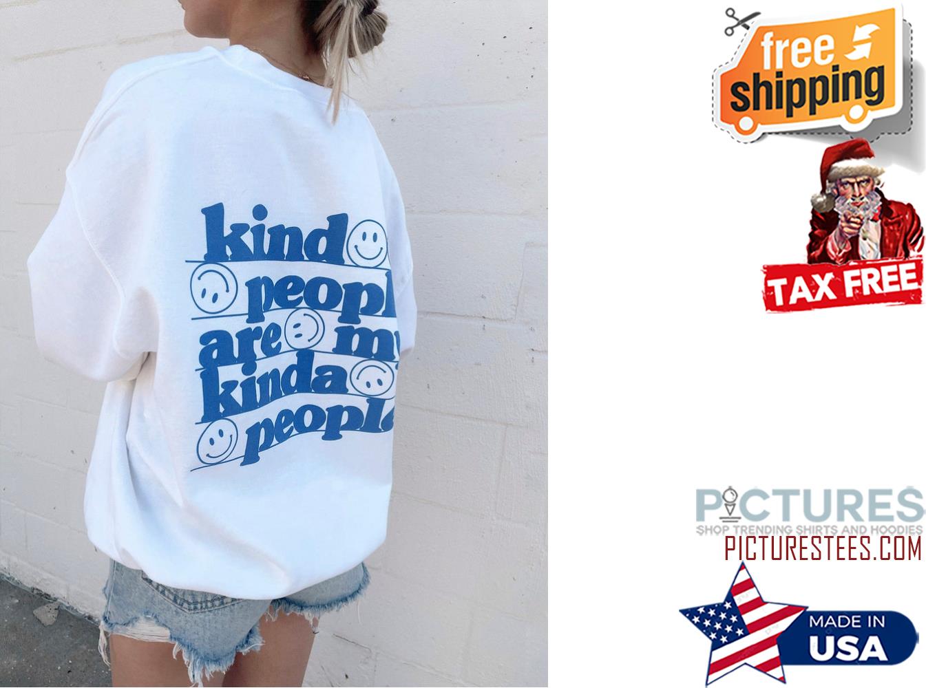 Kind People are my Kinda People Crewneck Sweatshirt