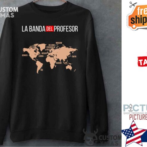 La Banda Del Professor Money Heist Sweater