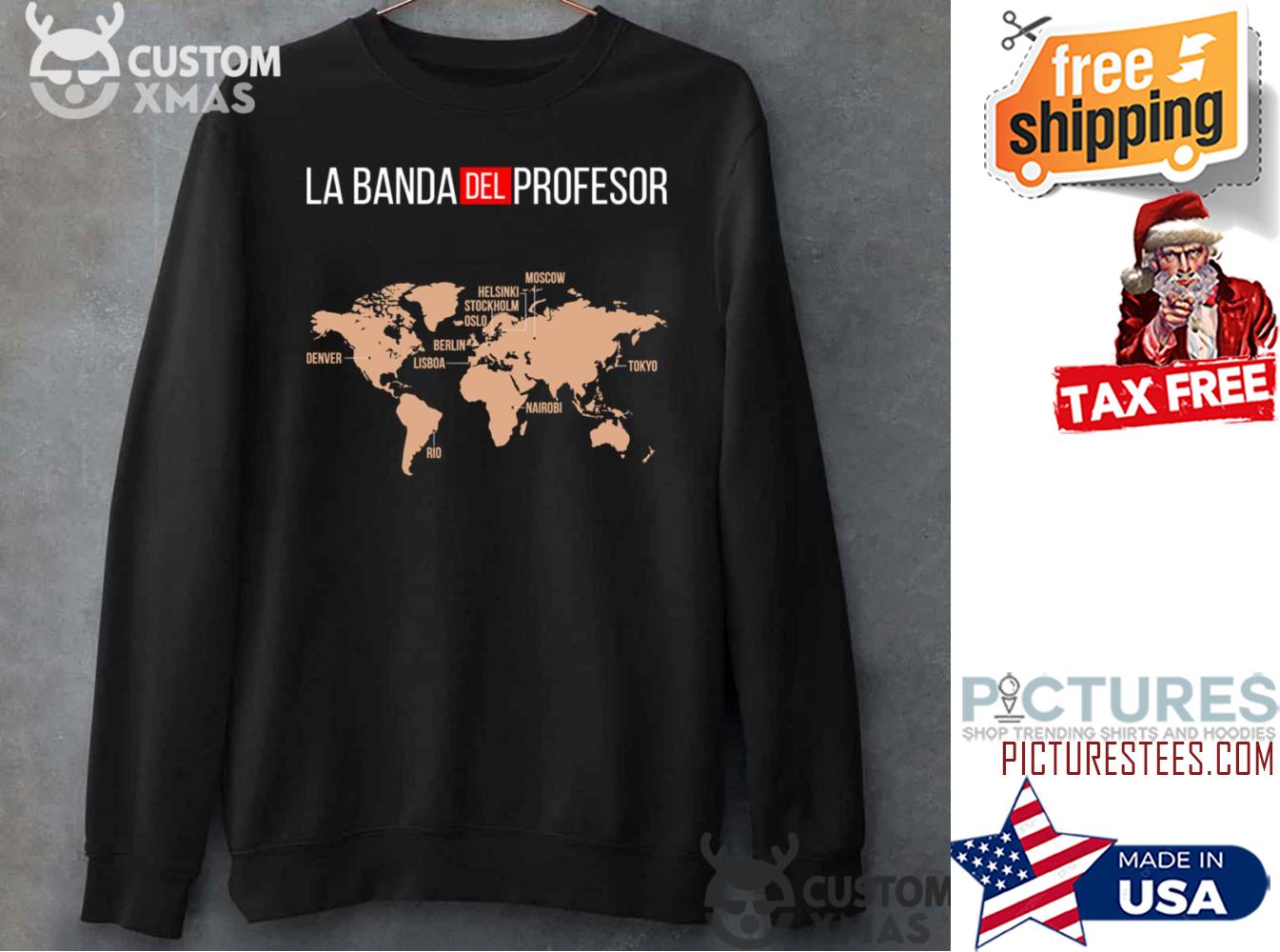 La Banda Del Professor Money Heist Sweater