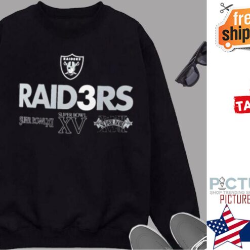 Las Vegas Raiders Nike Hometown Collection Raid3rs Super Bowl Shirt