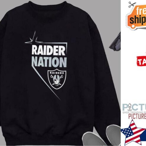 Las Vegas Raiders Nike Hometown Collection Raiders Nation Shirt
