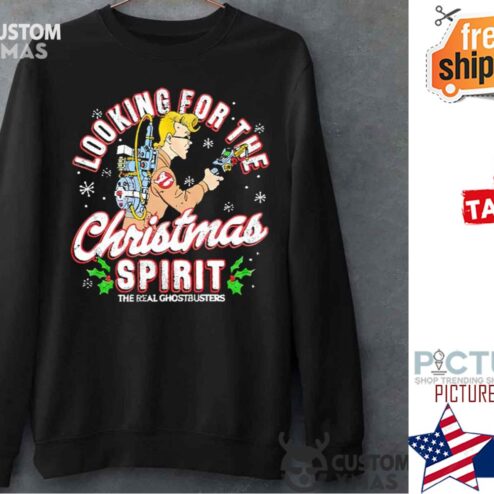 Looking For The Christmas Spirit The Real Ghostbusters Sweater