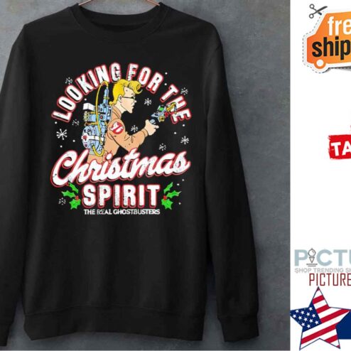Looking For The Christmas Spirit The Real Ghostbusters Shirt
