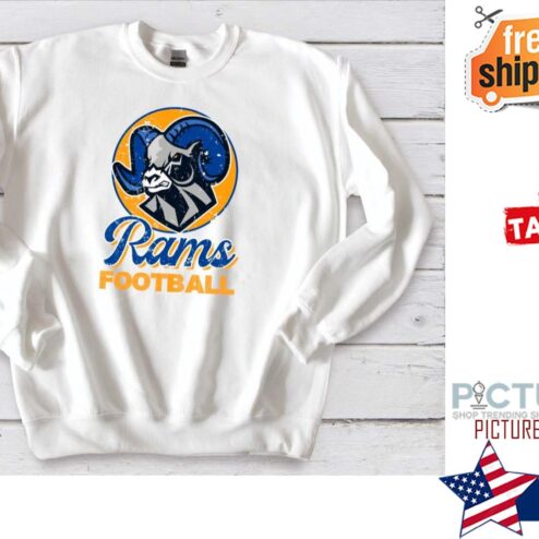 Los Angeles Rams Grunge Vintage Distresses, Football shirt