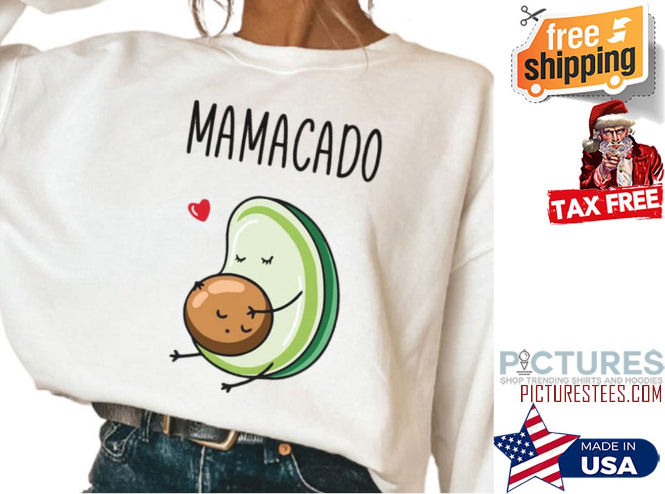 Mamacado Pregnancy Reveal To Husband Sweatshirt
