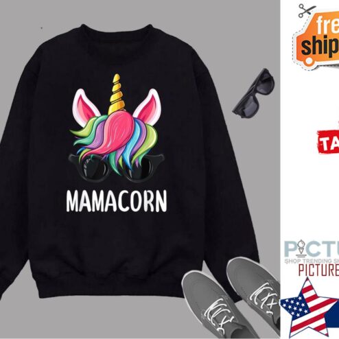 Mamacorn Mom Funny Unicorn For Mothers Day Gifts  Shirt
