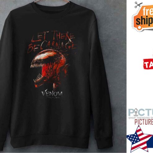 Marvel Venom Let There Be Carnage Red Roar Shirt