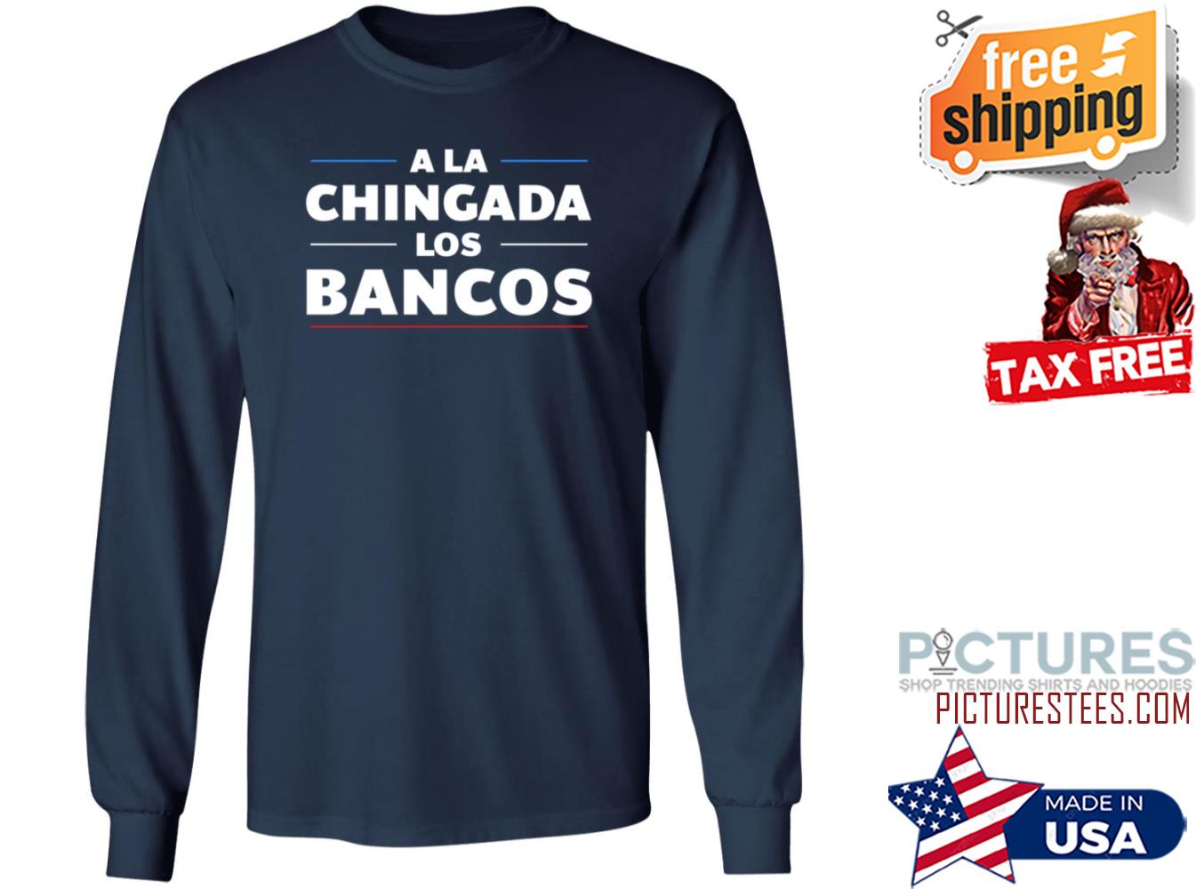 Max Keiser A La Chingada Los Bancos Stacy Herbert Sweatshirt