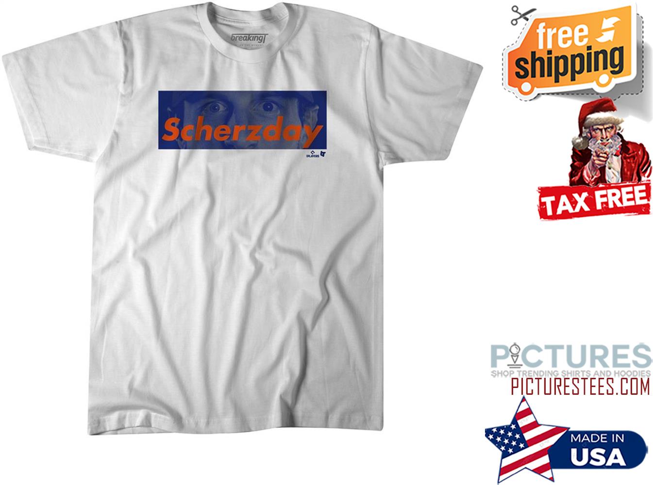 Max Scherzer is in New York, Scherzday is going to become their fans Sweater