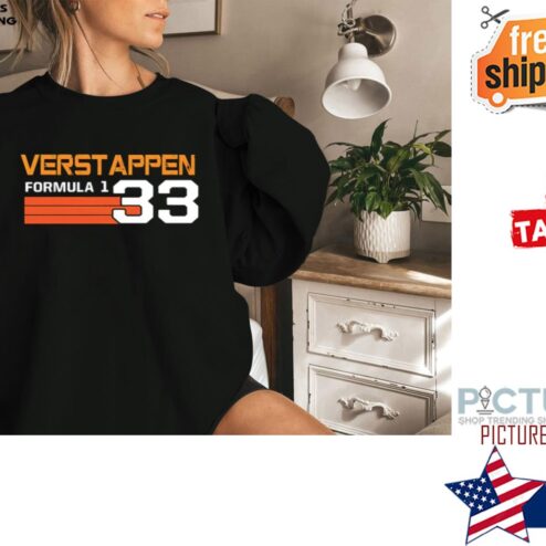 Max Verstappen 33 Formula 1 Shirt