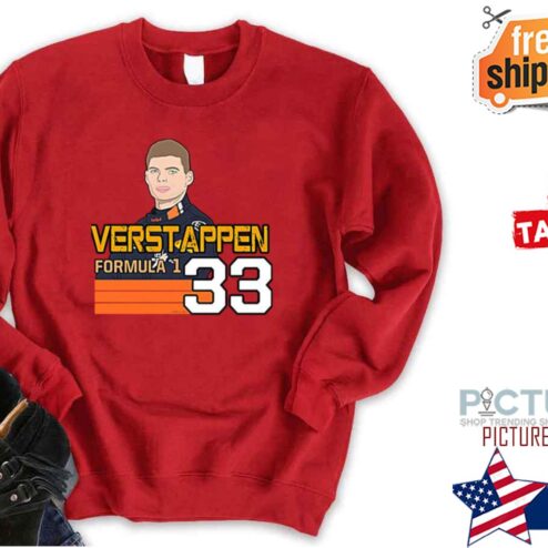 Max Verstappen 33 Formula 1 Victory Shirt