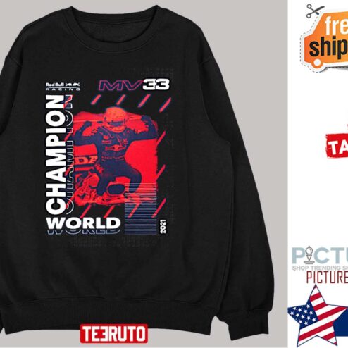 Max Verstappen Champion 2021 Shirt