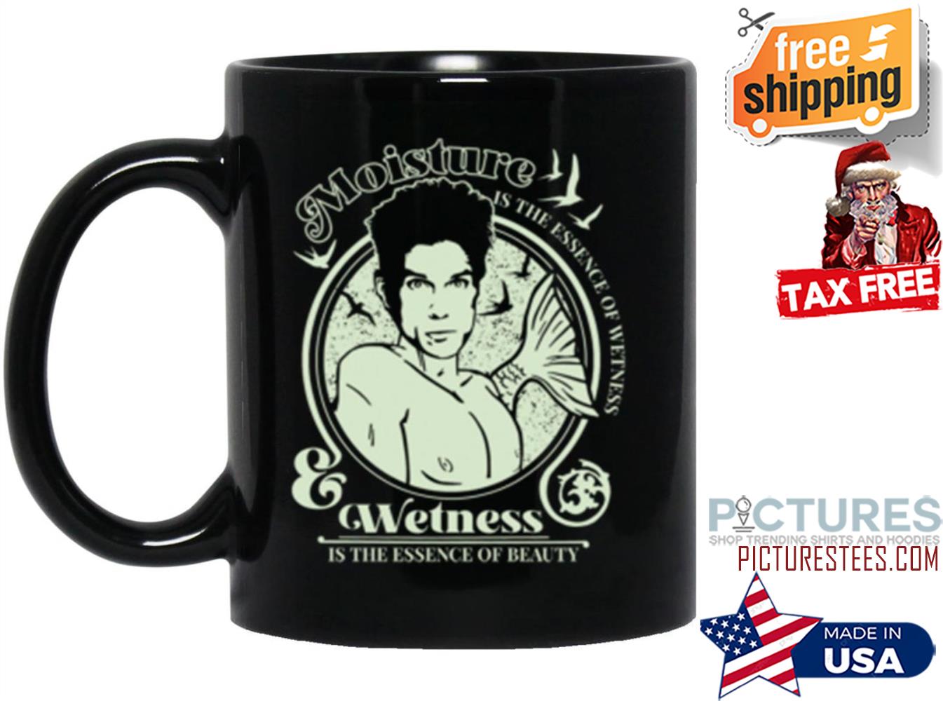 Merman Moisture is the essence of wetness is the essence of beauty mug