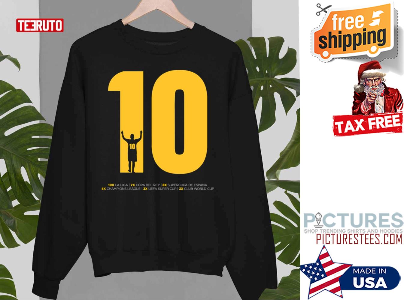 Messi Lionel No 10 Sweater Messi Lionel No 10 Sweater