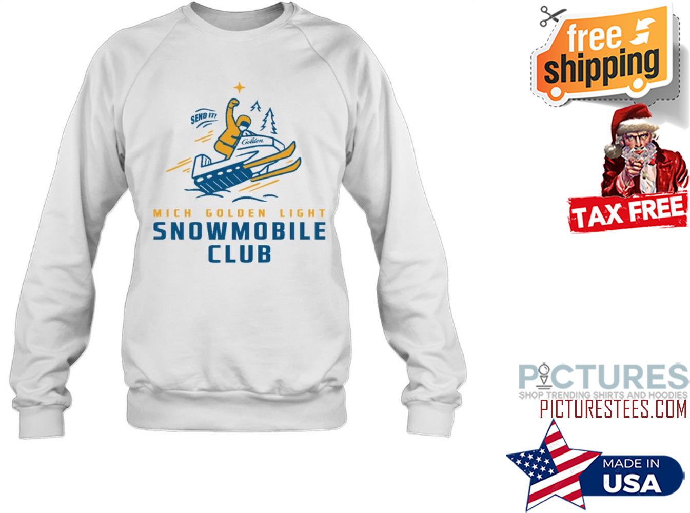 Mich Golden Snowmobile 2021 Sweatshirt