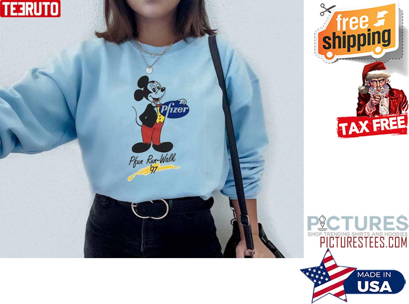 Mickey Mouse Pfizer Sweatshirt