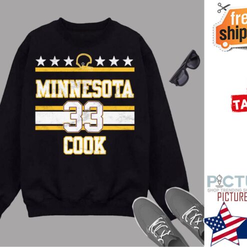 Minnesota Football 33 Cook Shirt