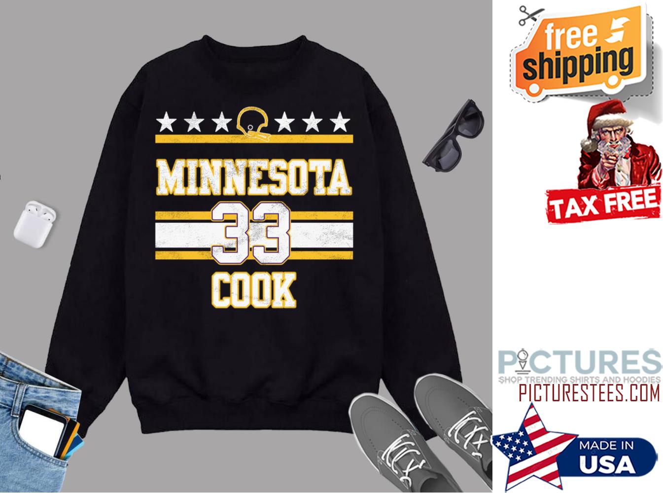 Minnesota Football 33 Cook Sweatshirt