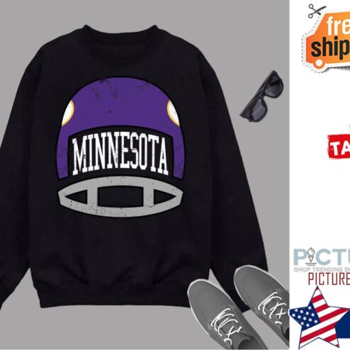 Minnesota Retro Helmet Shirt