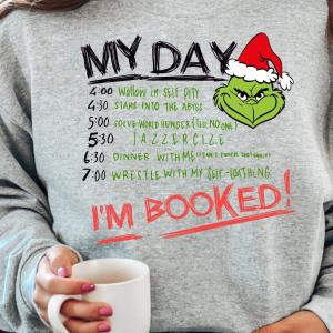 The Grinch - My Day - I'm Booked! - 11 Oz Ceramic Mug