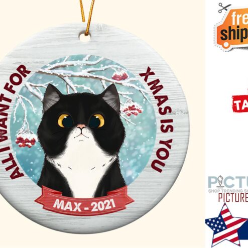 My Favorite Hello And Hardest Goodbye Personalized Ceramic Ornament