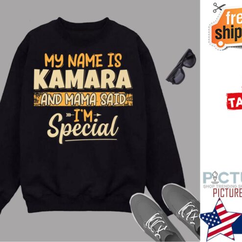 My Name Is Kamara And Mama Said I’m Special Name Kamara Premium Sweater