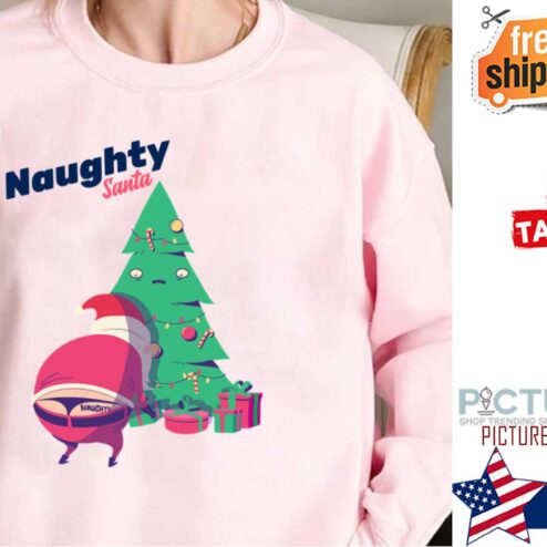 Naughty Santa Christmas Shirt